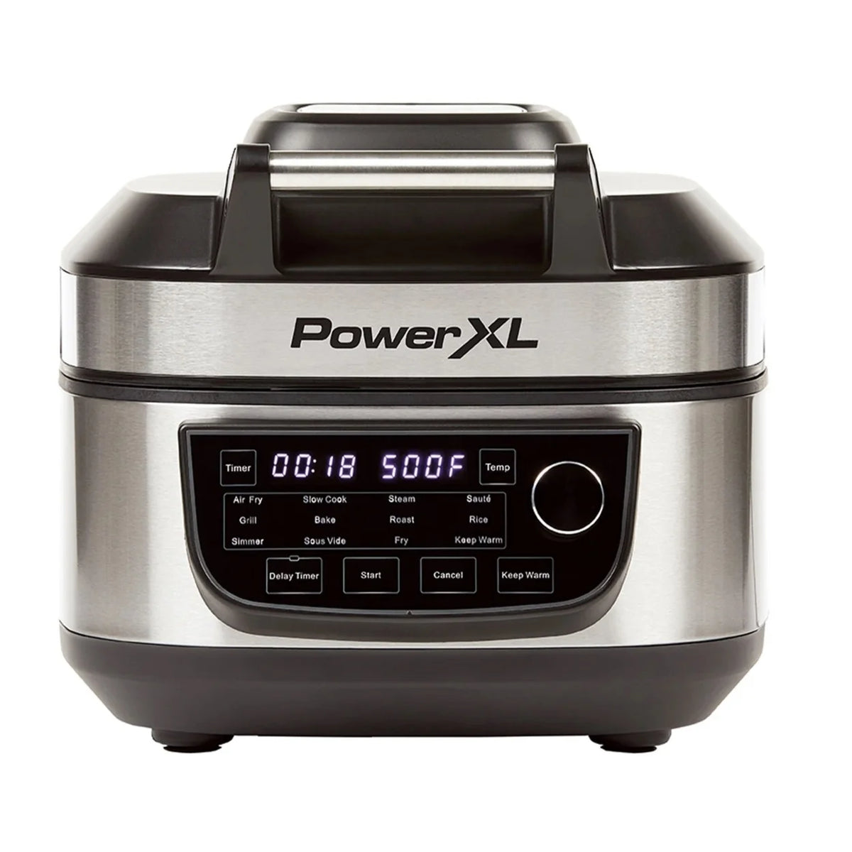 6 QT 12-in-1 Indoor Grill Air Fryer Combo J967