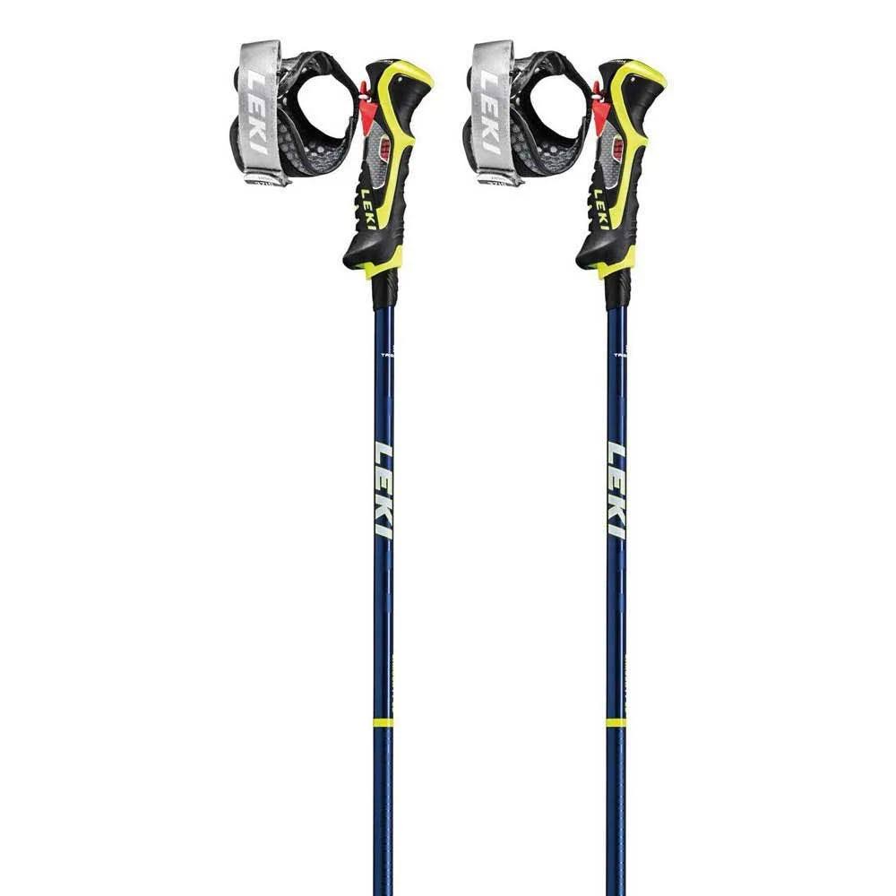 Carbon 14 3D Ski Poles Blue/Yellow 115cm A791845