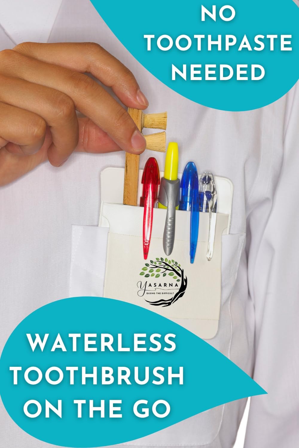 5 Disposable Sewak Tips Toothbrush S657