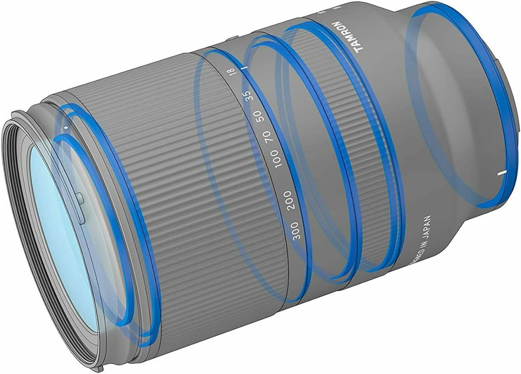 18-300mm F/3.5-6.3 Lens for Sony E APS-C Mirrorless Cameras (Black) H114625