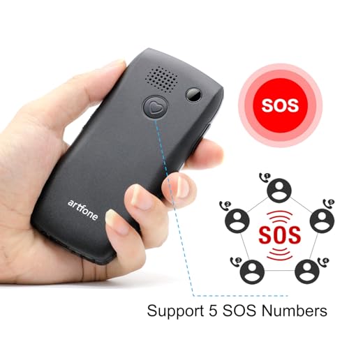Black Big Button Cell Phone Unlocked LTE G6484