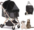 Light-Weight Pet Stroller with Convertible Compartment K2974