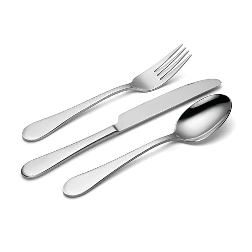 45-Piece Flatware Set, Silver N68906