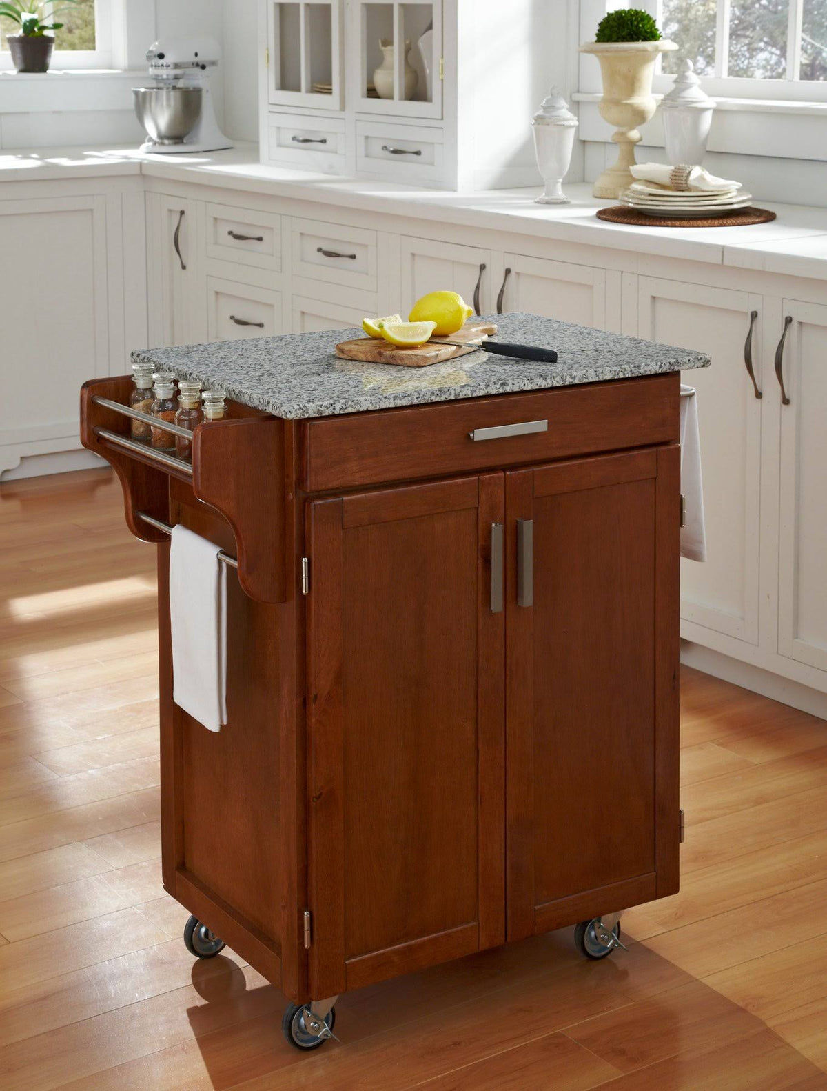 Kitchen Cart with Granite Top E587666