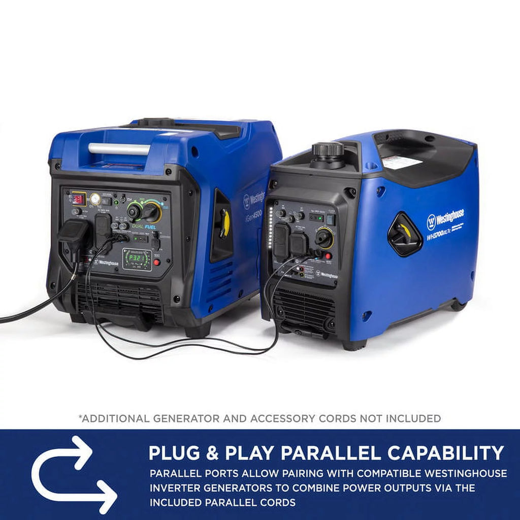 3700 Peak Watt Gas Powered Portable Inverter Generator with CO Sensor J988