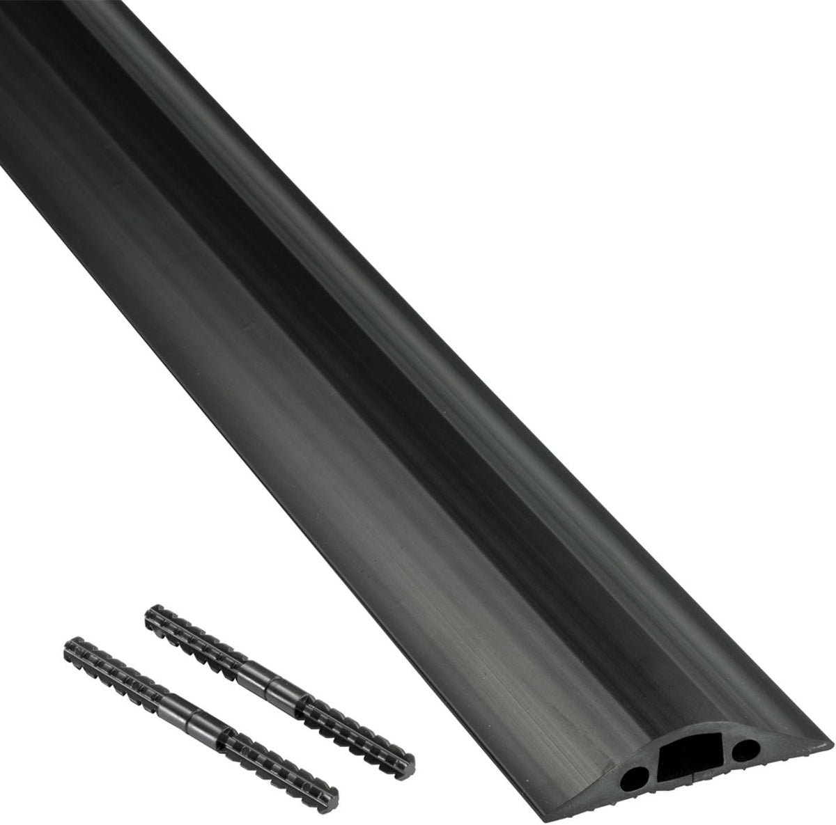 Heavy Duty Linkable Floor Cord Cover 30 Foot Length Black X49673