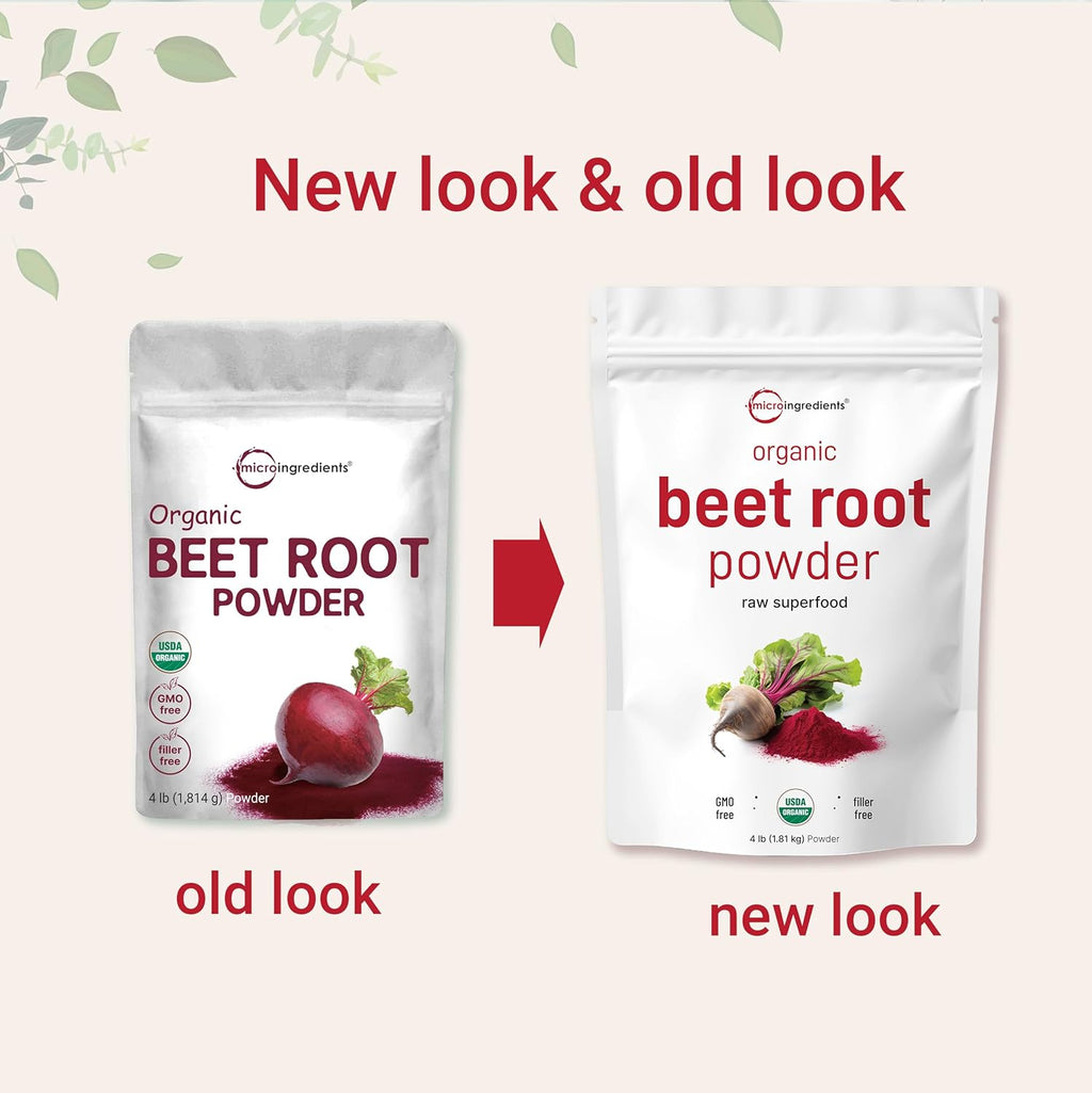 Organic Beet Root Powder, 4 Pounds B150