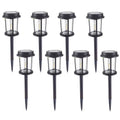 Warm Yellow Solar LED Pathway Lights Q1149