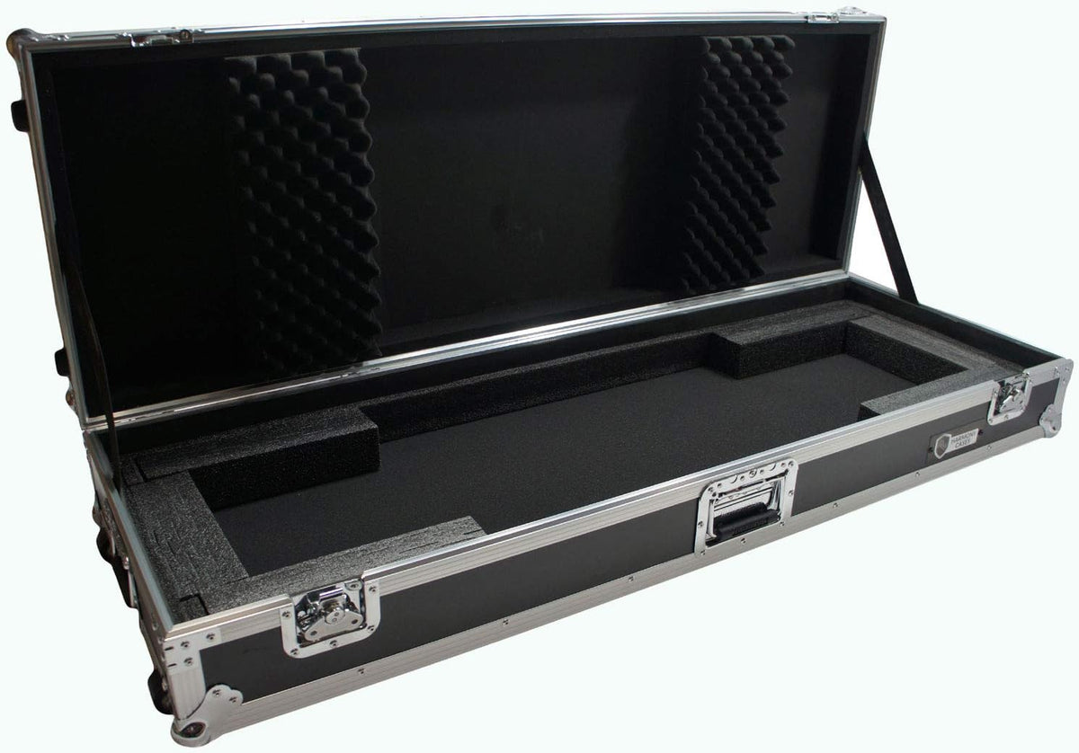 Flight Rolling ATA Hard Case Compatible with 76 Note Keyboard K86369