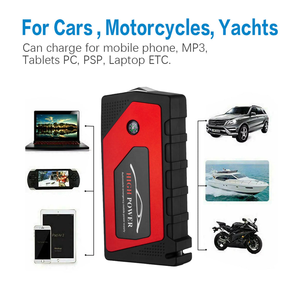 69800mAh Portable Car Jump Starter Power Bank V544698