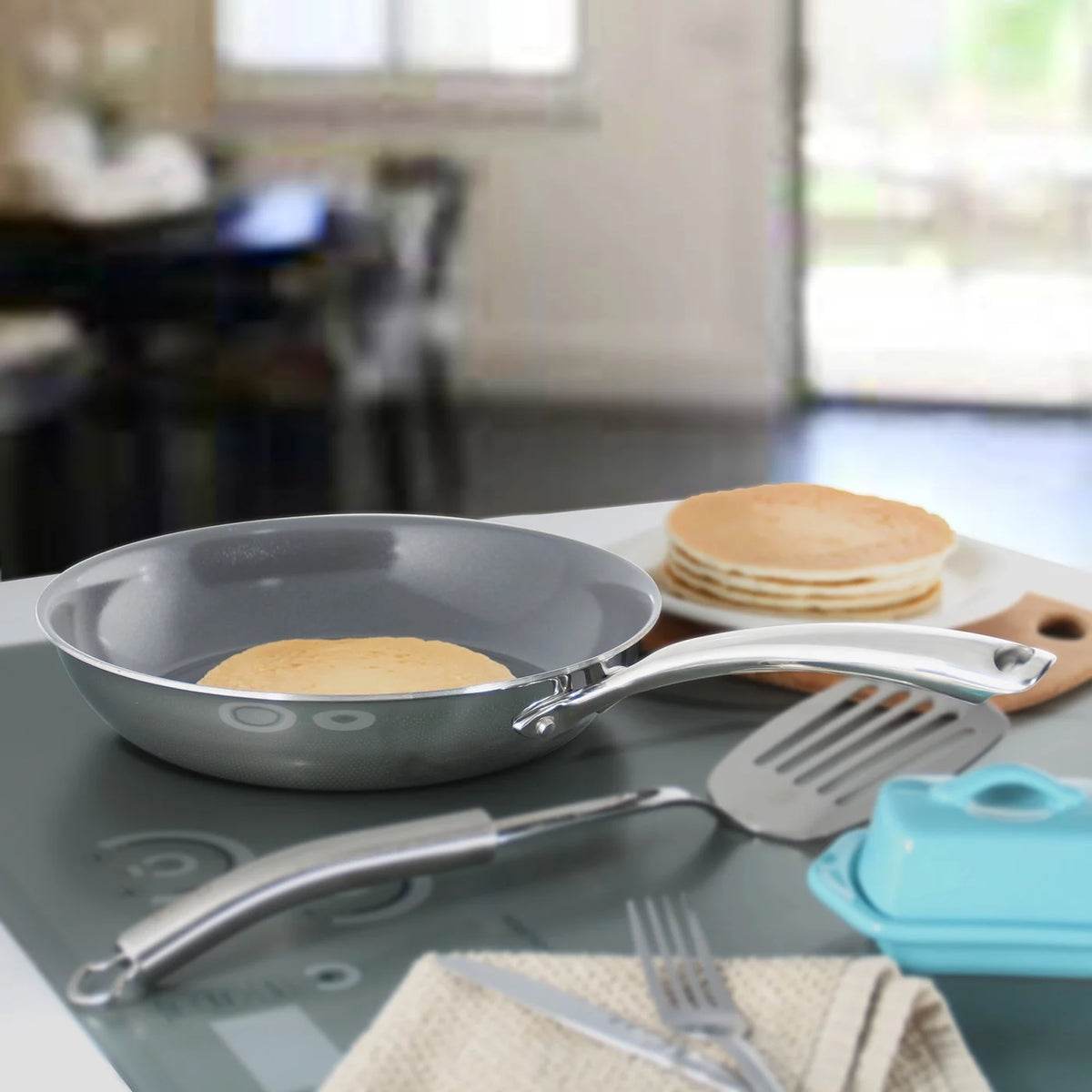 10-Inch Nonstick Ceramic Fry Pan F879