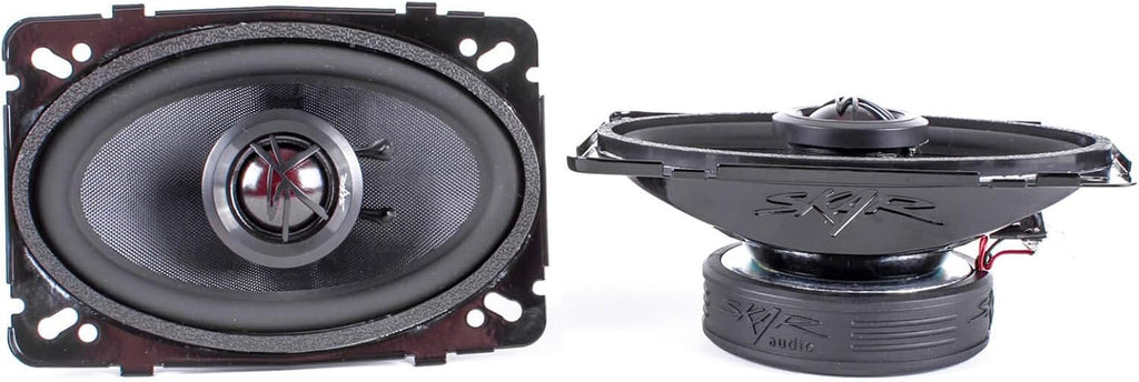 4" x 6" 140W 2-Way Coaxial Car Speakers, Pair W87090