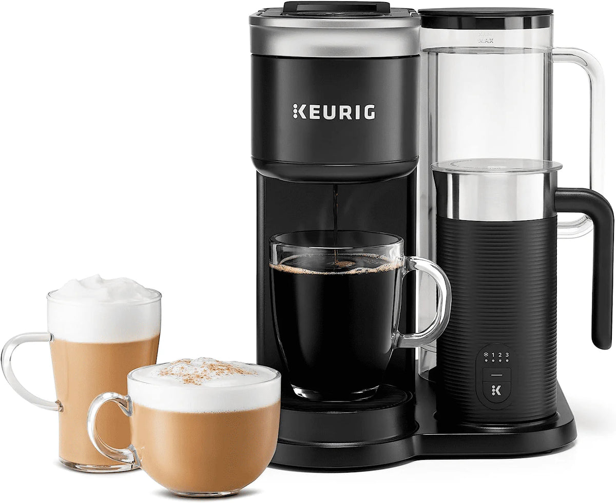 Black Single Serve Coffee, Latte and Cappuccino Maker J142845