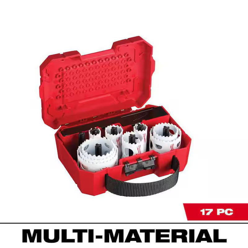 General Purpose Bi-Metal Hole Saw Set 17-Piece B16907