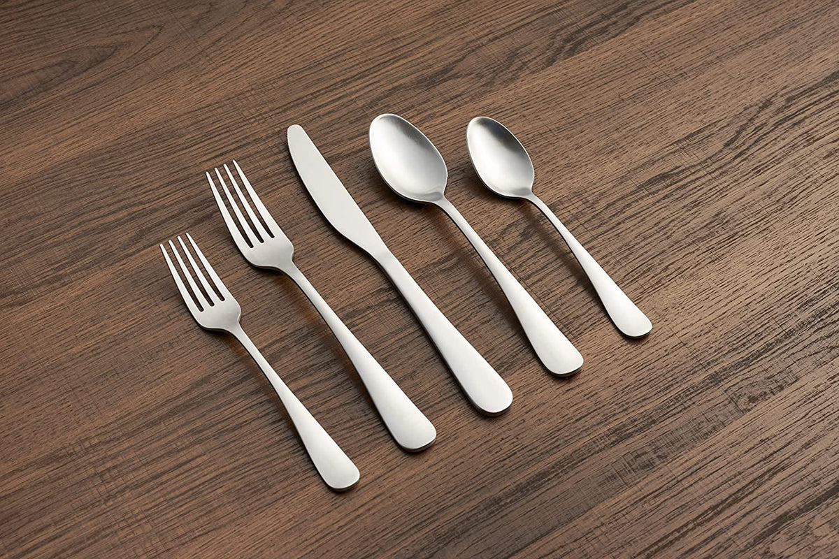 20 Piece Satin Flatware Set N345