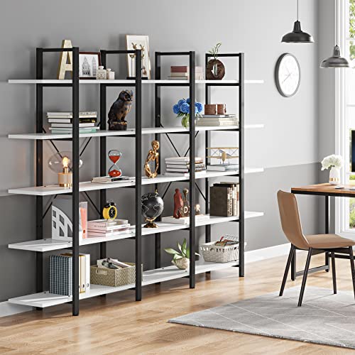 5-Tier Black Bookshelf K10308