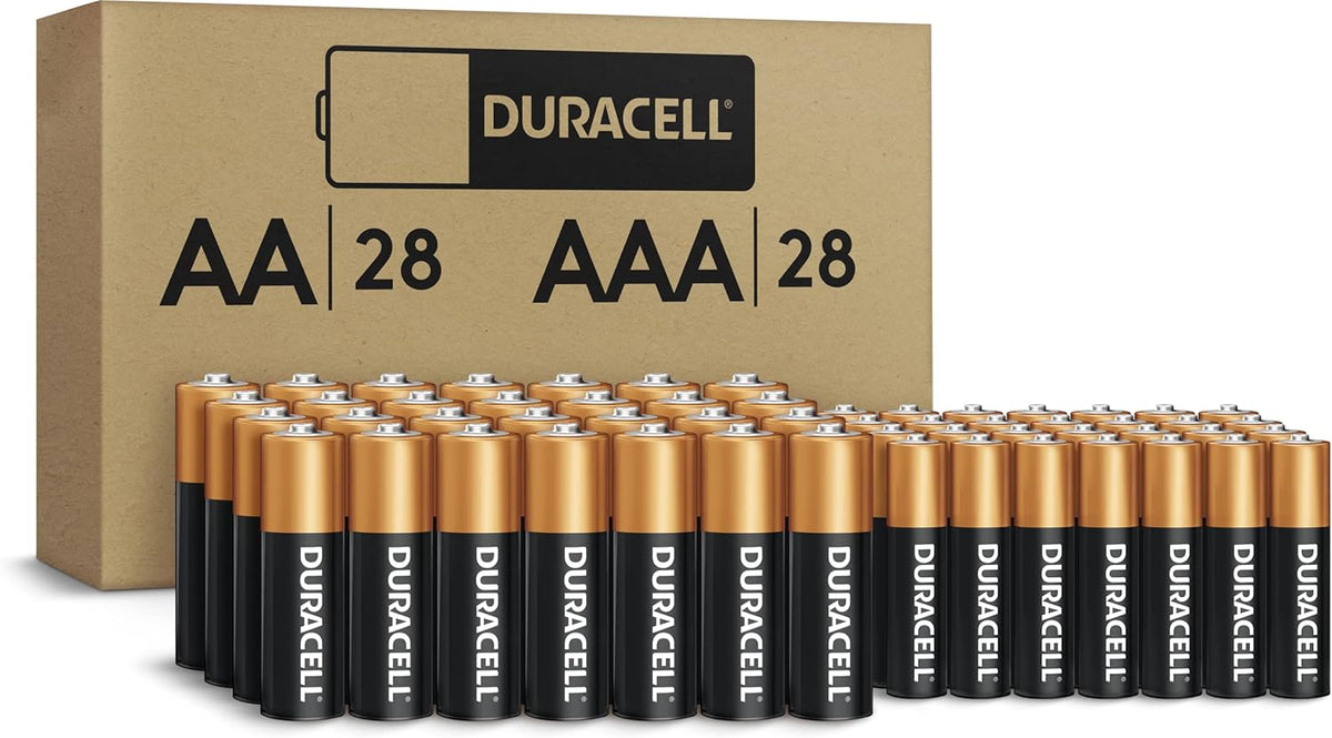 AA + AAA Batteries, 56 Count Pack of 2 A3999