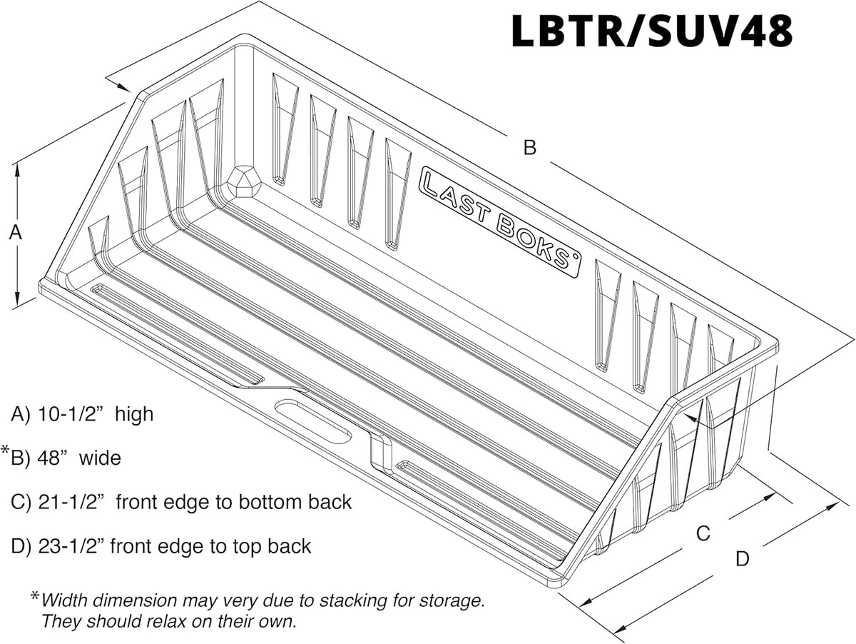Mid Size Truck Bed Cargo Box Organizer S724
