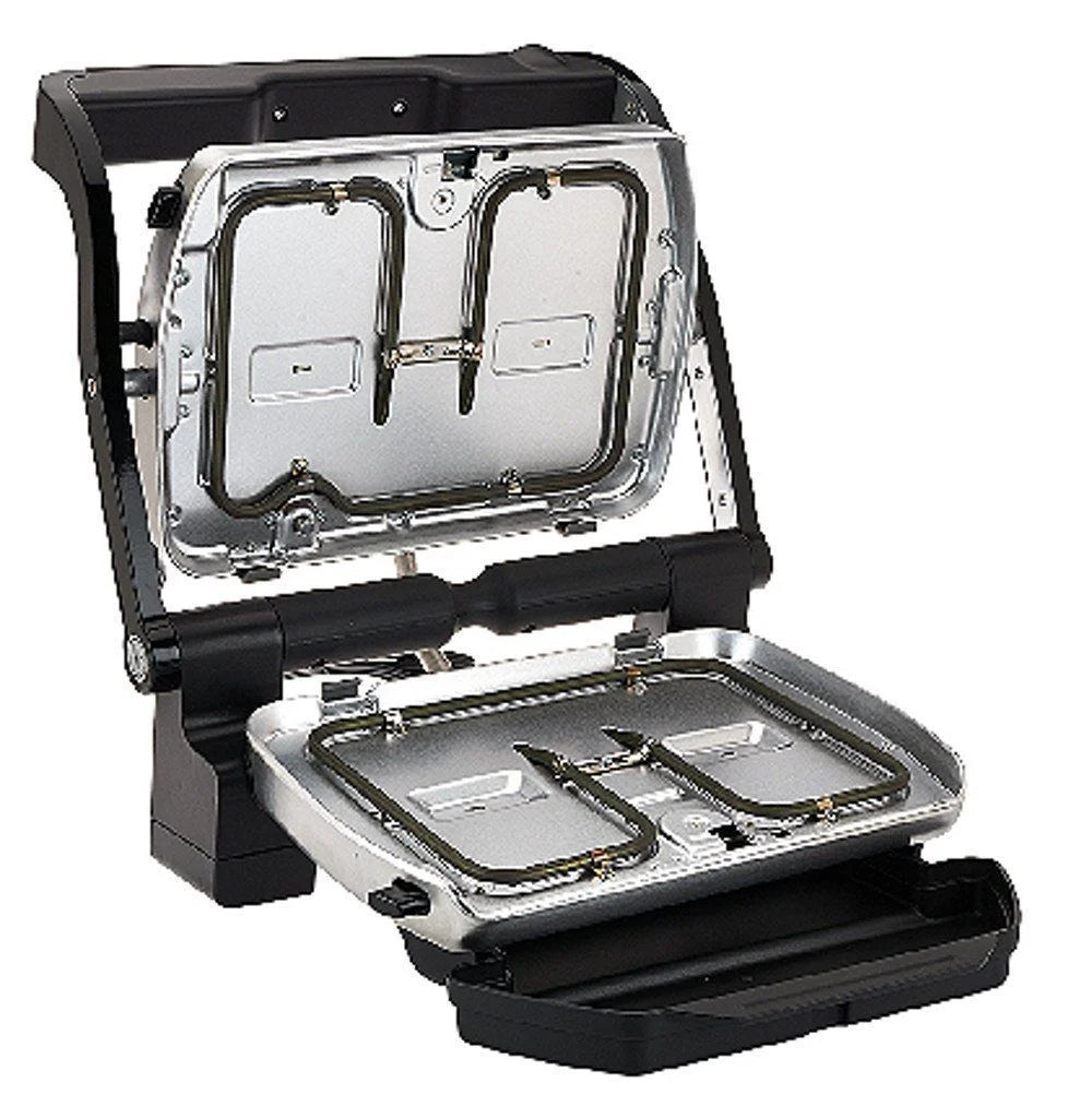 Blue Indoor Electric Grill with Removable Ceramic Plates M40378