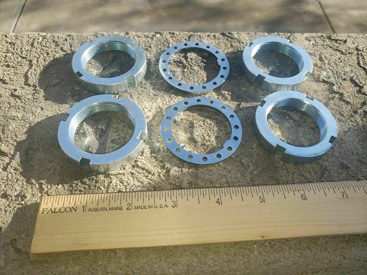 Manual Hub Spindle 1-58-16 Inch Thread Locking Hub Conversion Kit Pack of 2 C2902