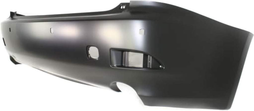 Primed Rear Bumper Cover with Park Dist Control Sensor Holes Z249942