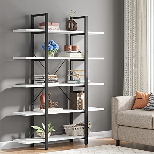 5-Tier Black Bookshelf K10308