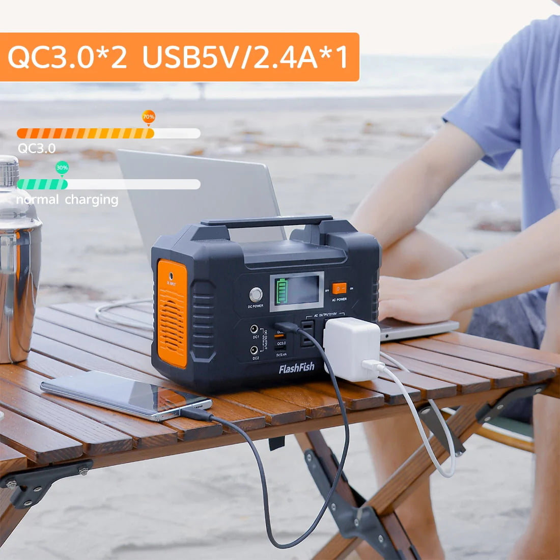 200W Portable Power Station L9875