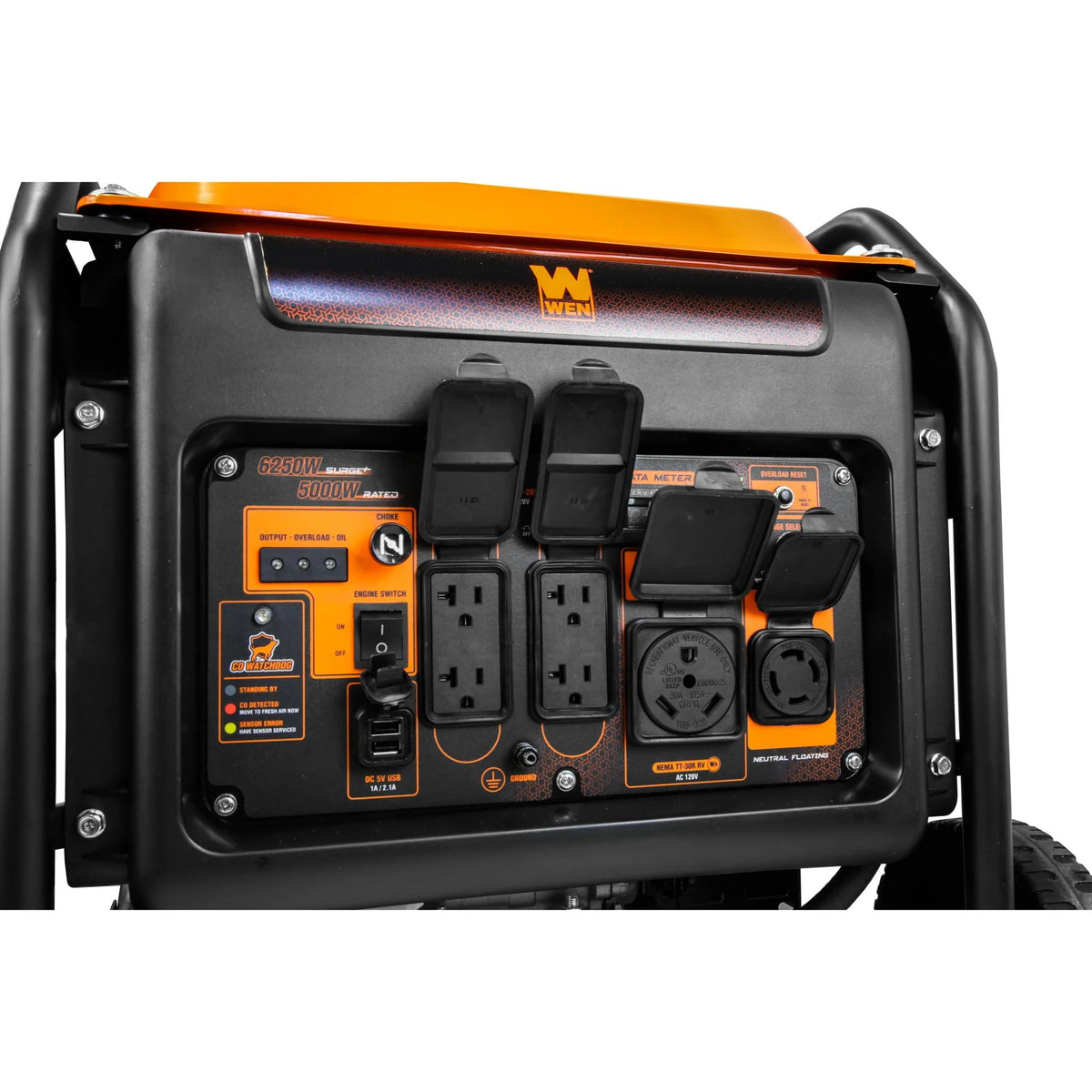 6250 Watt Gasoline Inverter Generator F204