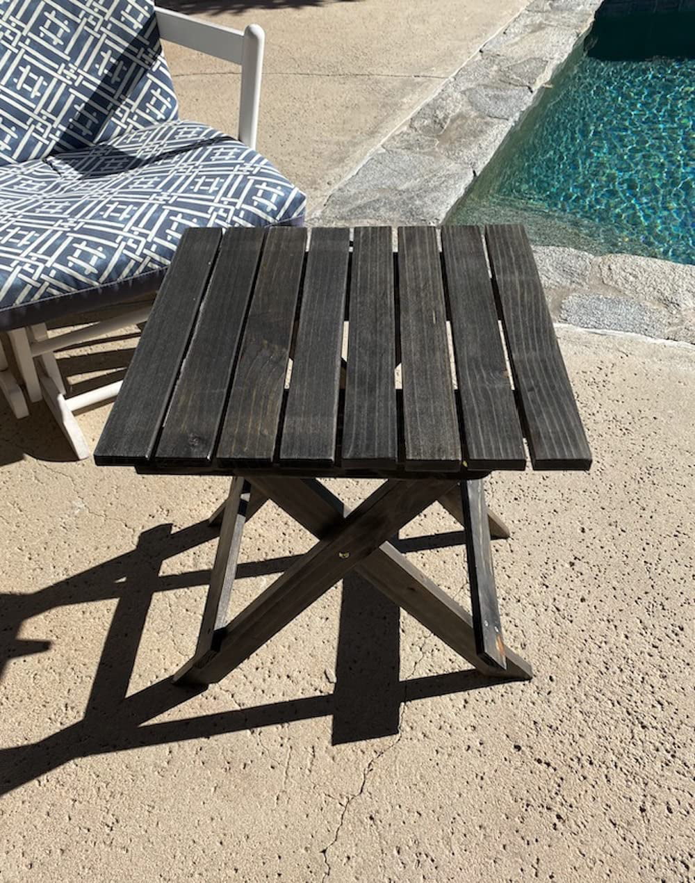 Folding Wooden Table M1218