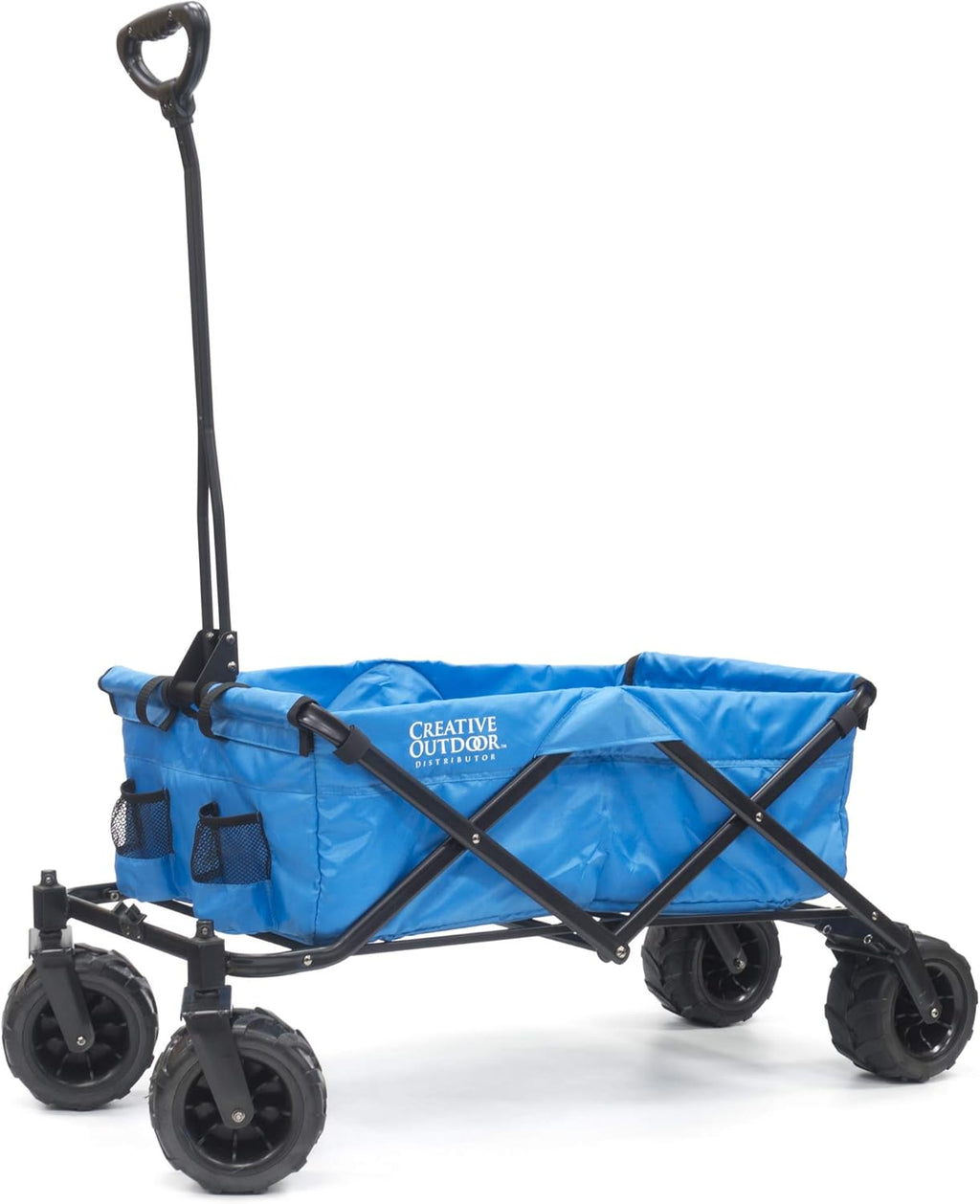 Red Collapsible Folding Wagon Cart V5243