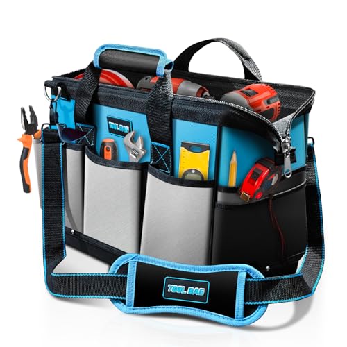 16 Inch Heavy Duty Tool Bag Organizer with Adjustable Strap N508