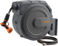 Retractable Garden Hose Reel 1/2 Inch x 130 ft Wall Mounted M11434