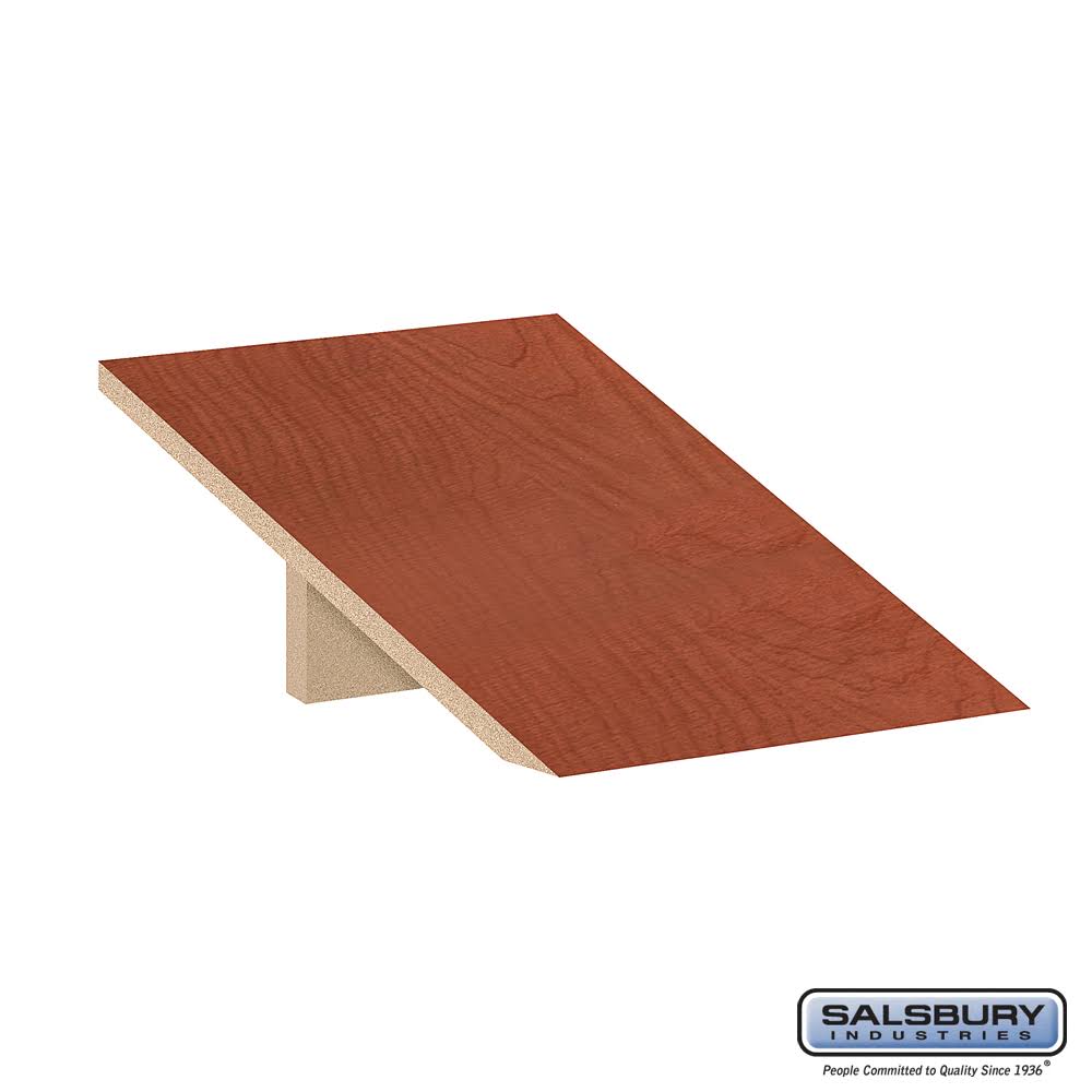 Cherry Sloping Hood for Wood Locker Y8312