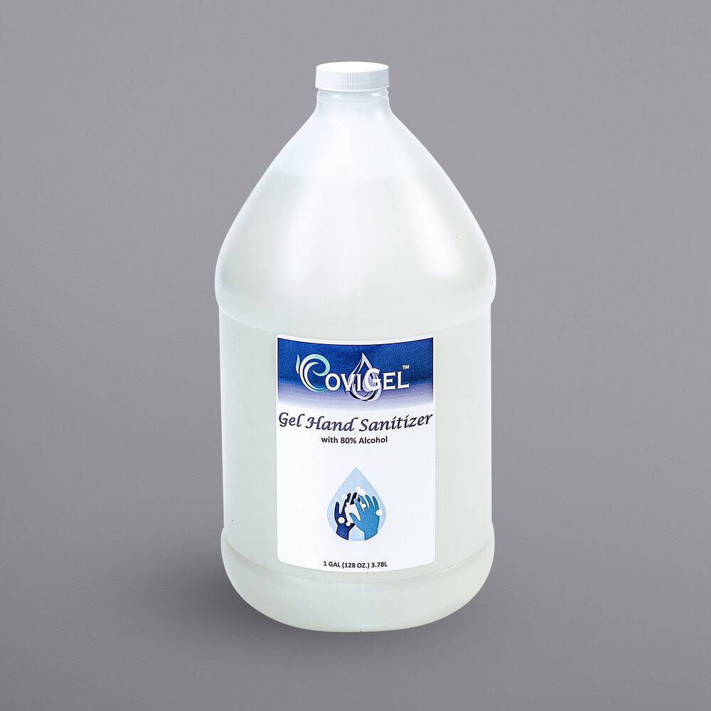 1 Gallon Gel Hand Sanitizer with Pump - 4/Case J390108