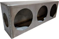 Triple 4 Round Steel Tail Light Box with Side Marker U22072