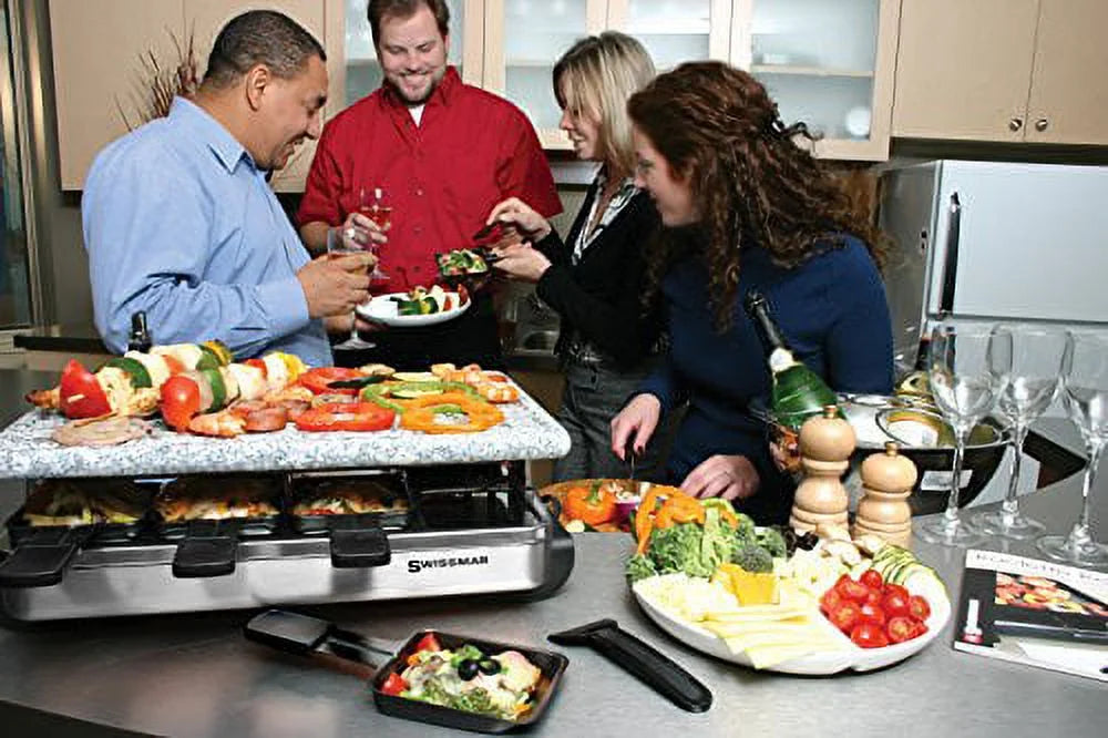 8 Person Stainless Raclette Party Grill K412848
