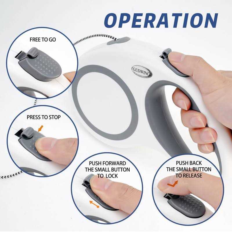 Retractable Dog Leash 30 Ft G82524