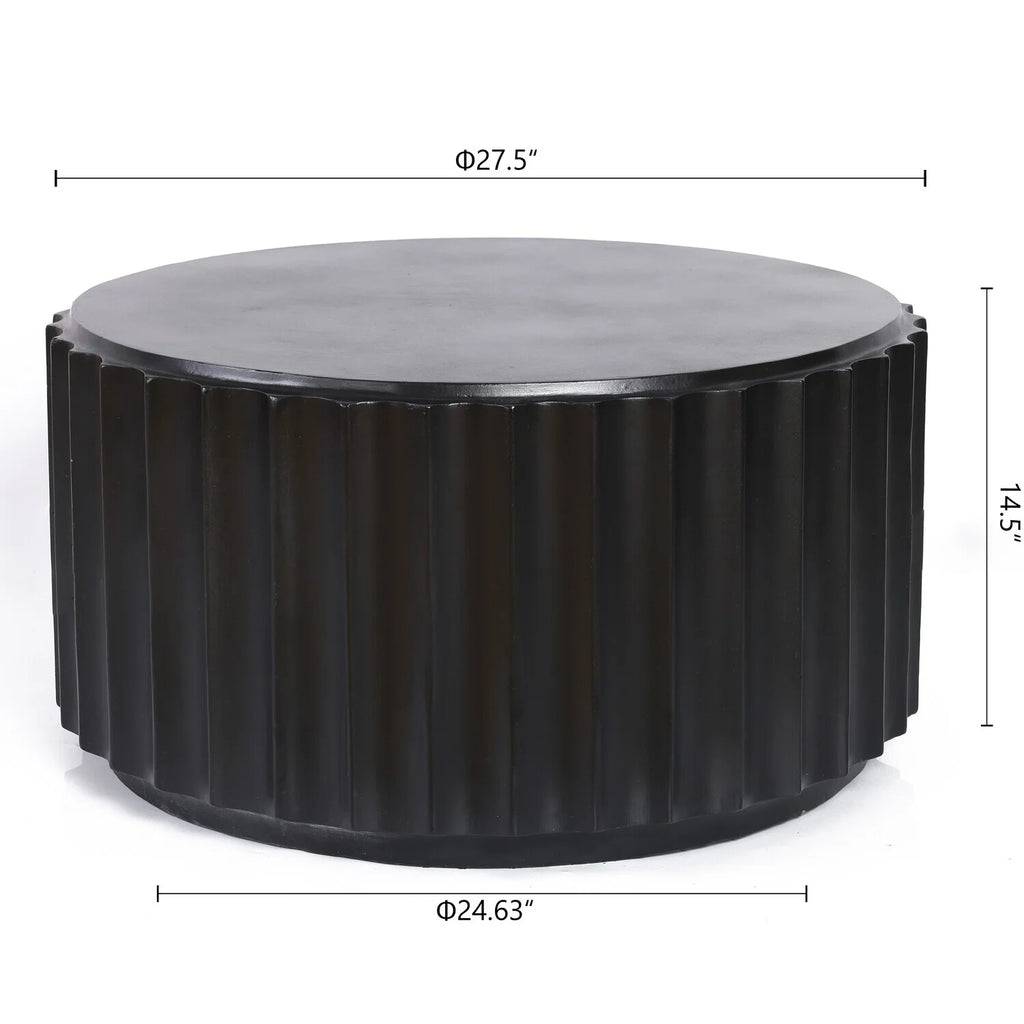 Black Round Coffee Table S867475