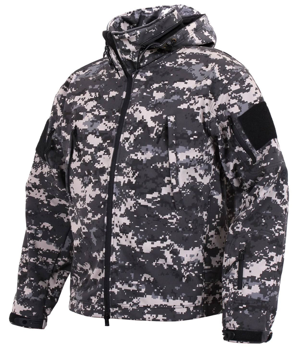 Tactical Soft Shell Camo Jacket N3713