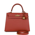 Rouge Venetian Epsom Leather Bag J18268