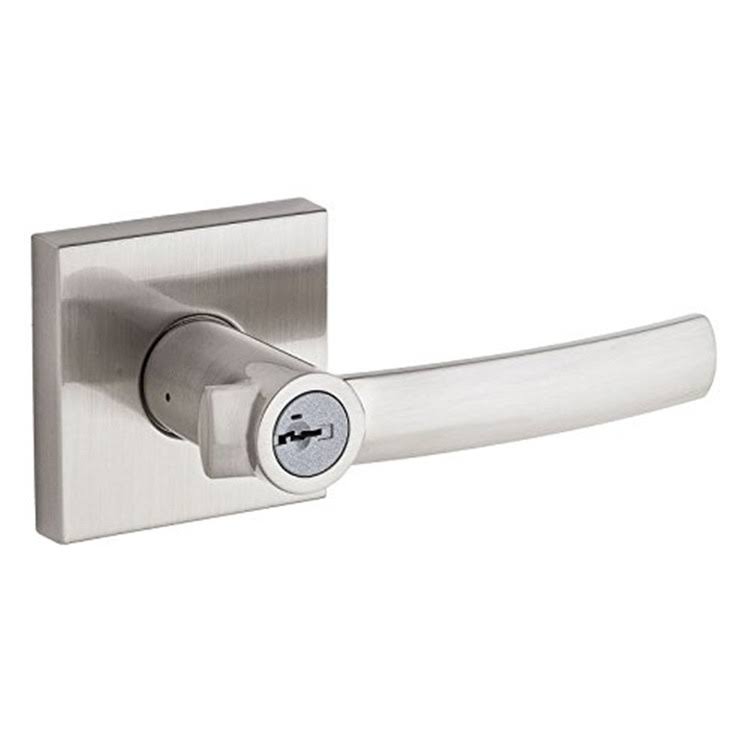 Satin Nickel Entry Door Lock W451590