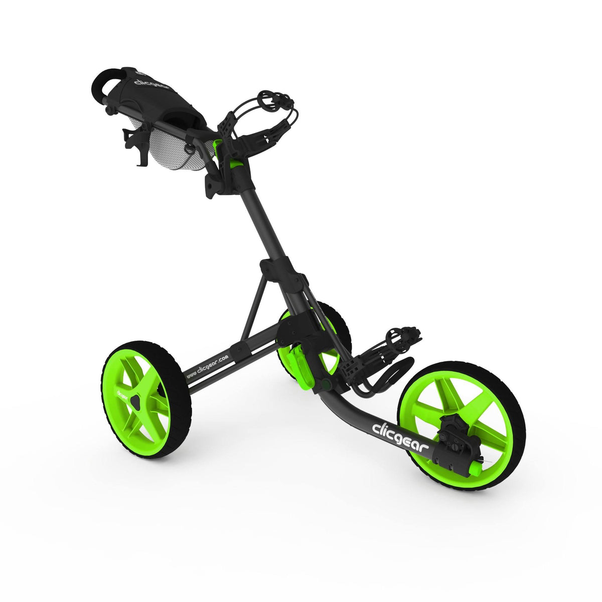 Charcoal-Lime Golf Push Cart W1772