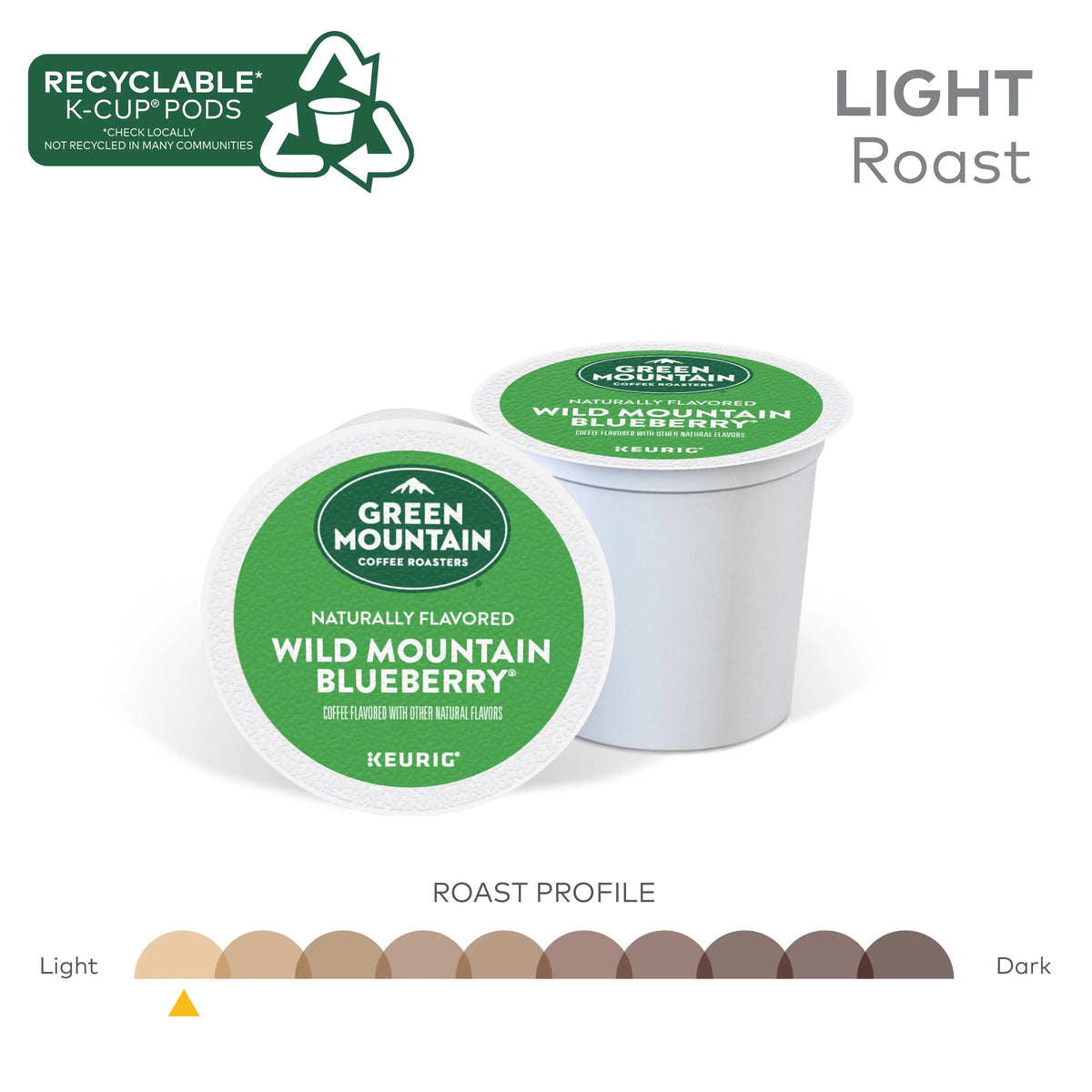 Light Roast K-Cup Coffee Pods, 24 Count K921544