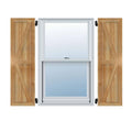 Framed Board and Batten Shutters with Z-Bar P151645