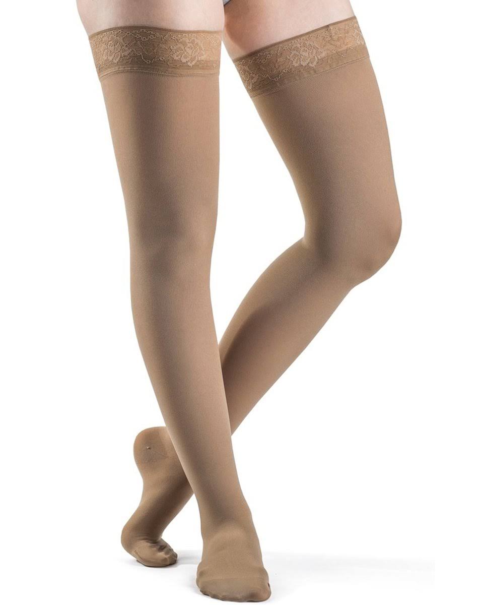 20-30 mmHg Soft Opaque Thigh High Y291179