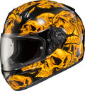 Orange Motorcycle Helmet X432021