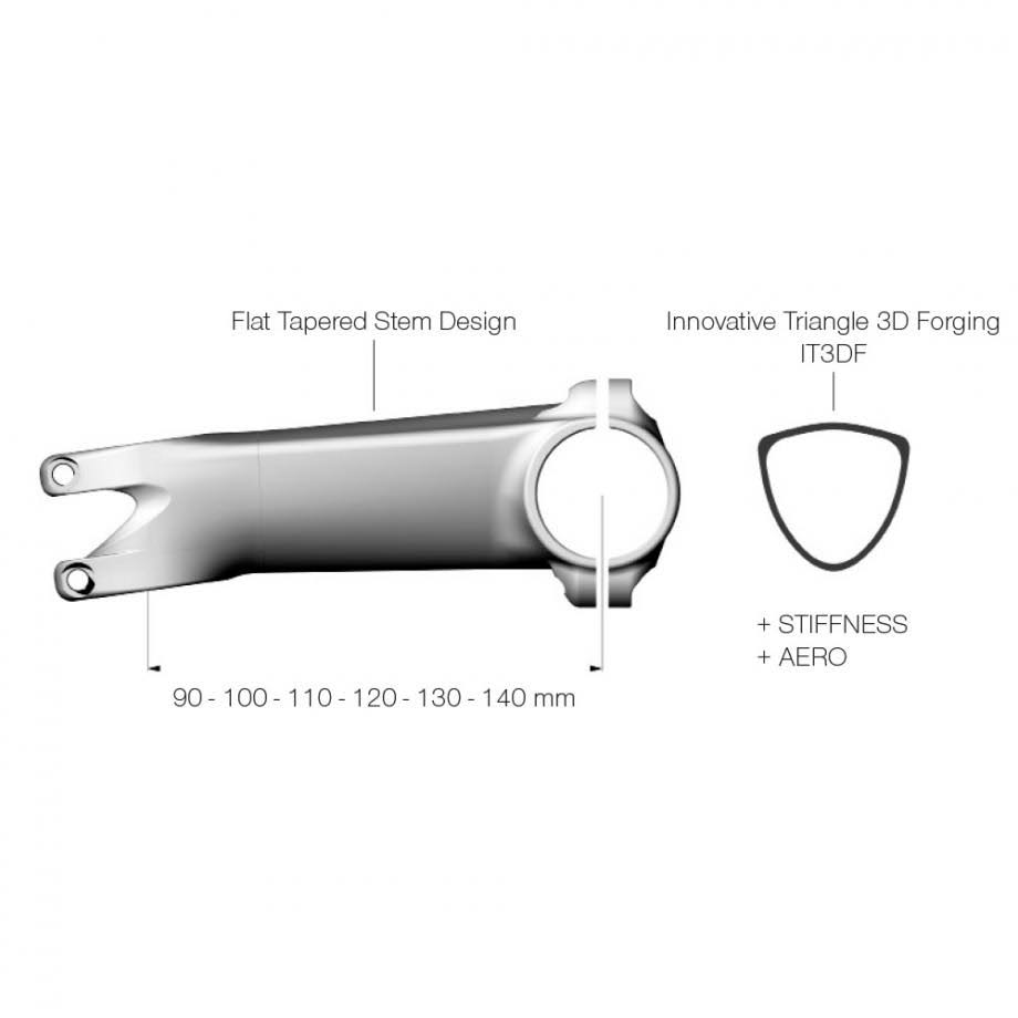 Red 130mm Stem S153
