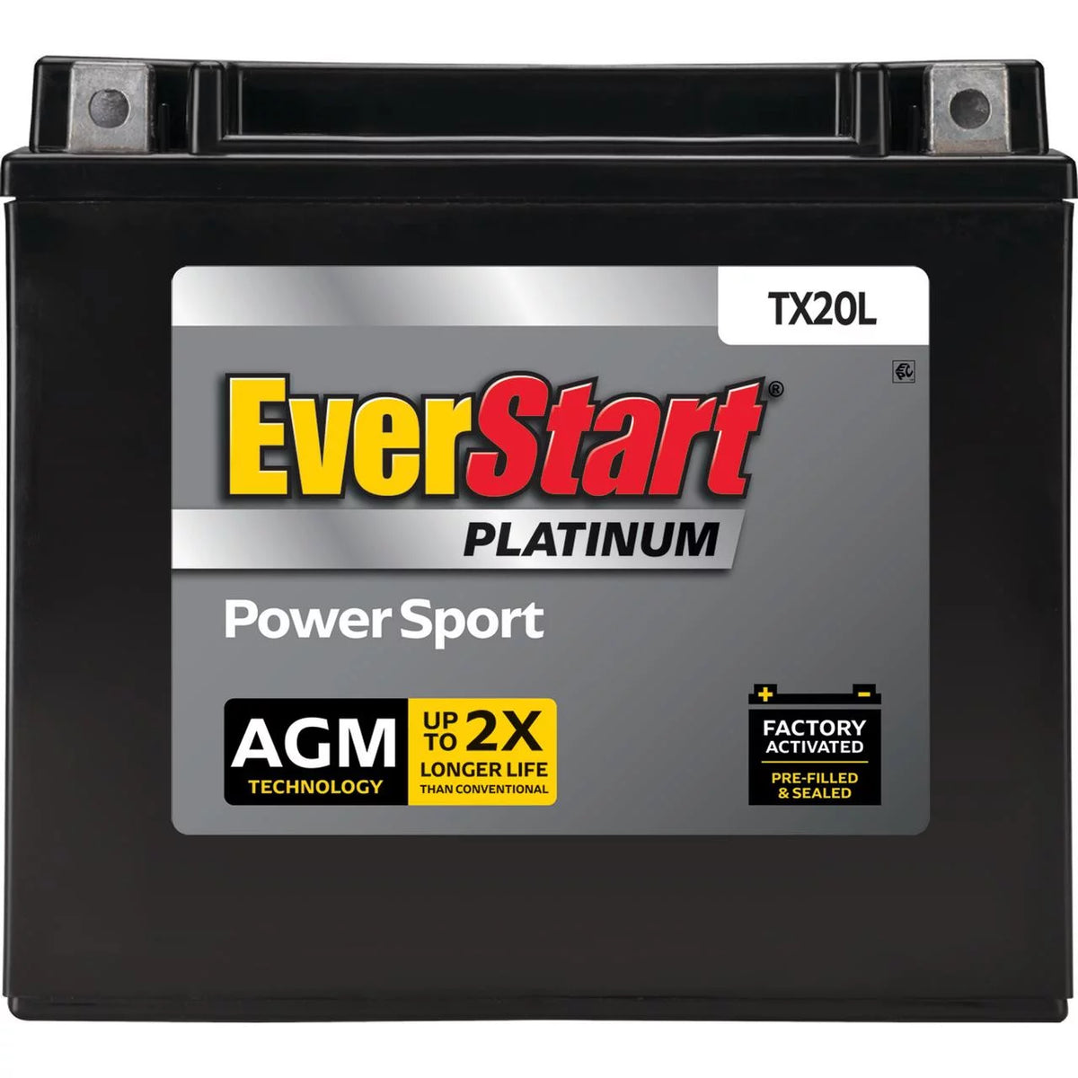 AGM Power Sport Battery Group Size TX20L 12 Volt 310 CCA C51816