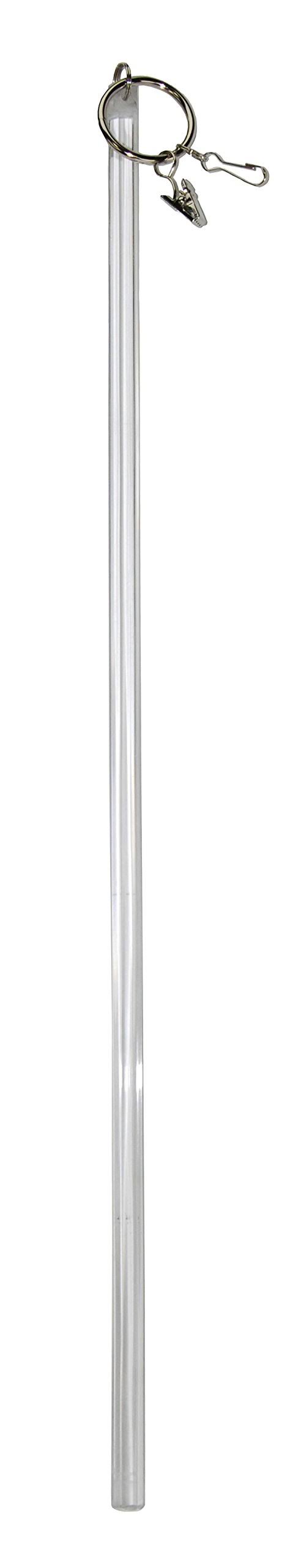 Acrylic Drapery Wand Pair M994