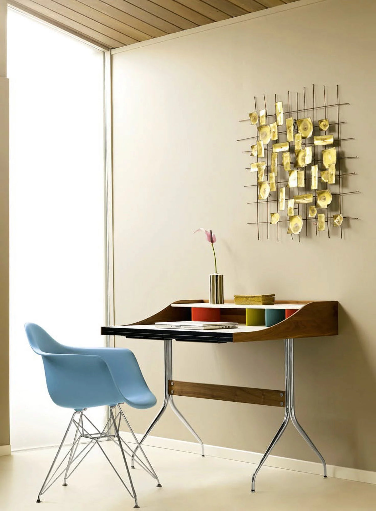 Dining Chair Set of 2 Red F4328